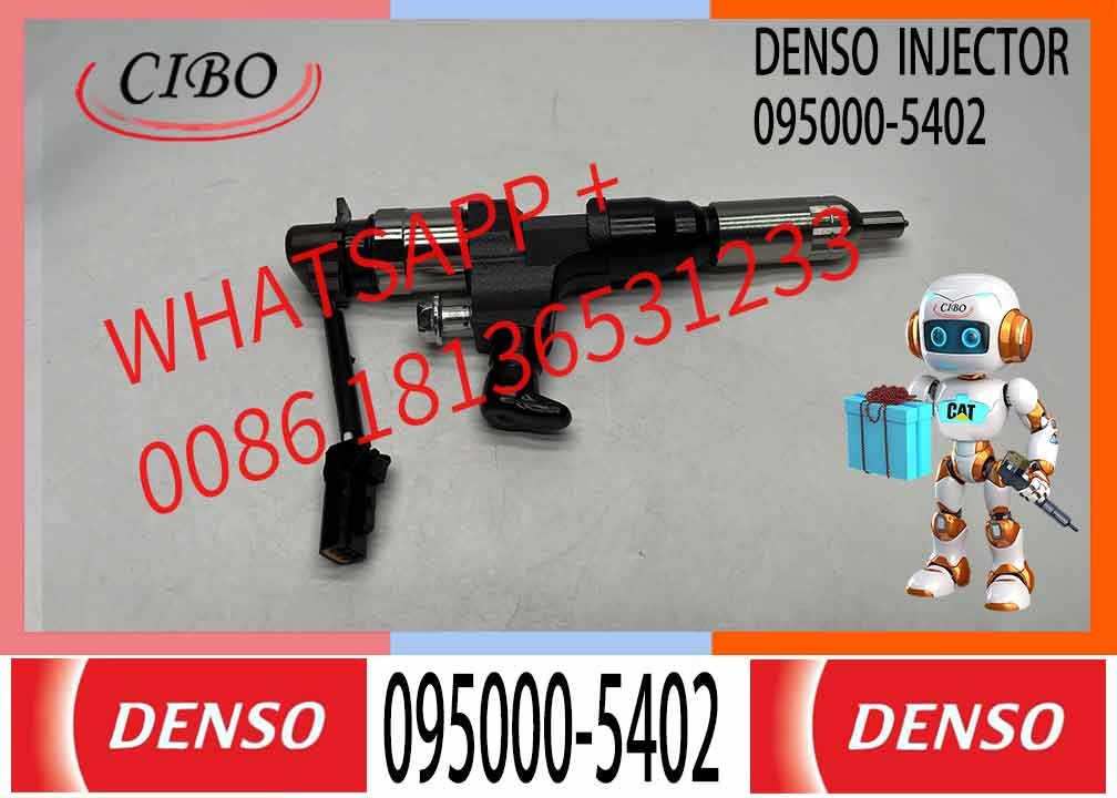 Denso Common Rail Diesel Injector 095000-5402 23670-E0280 for Hino 300 S05Cc S05d engine