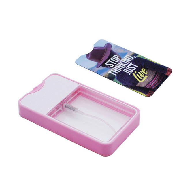 Blank Sublimation Plastic Scent Bottle With Metal Insert Custom Perfume Bottle For Sublimation Heat Transfer Printing