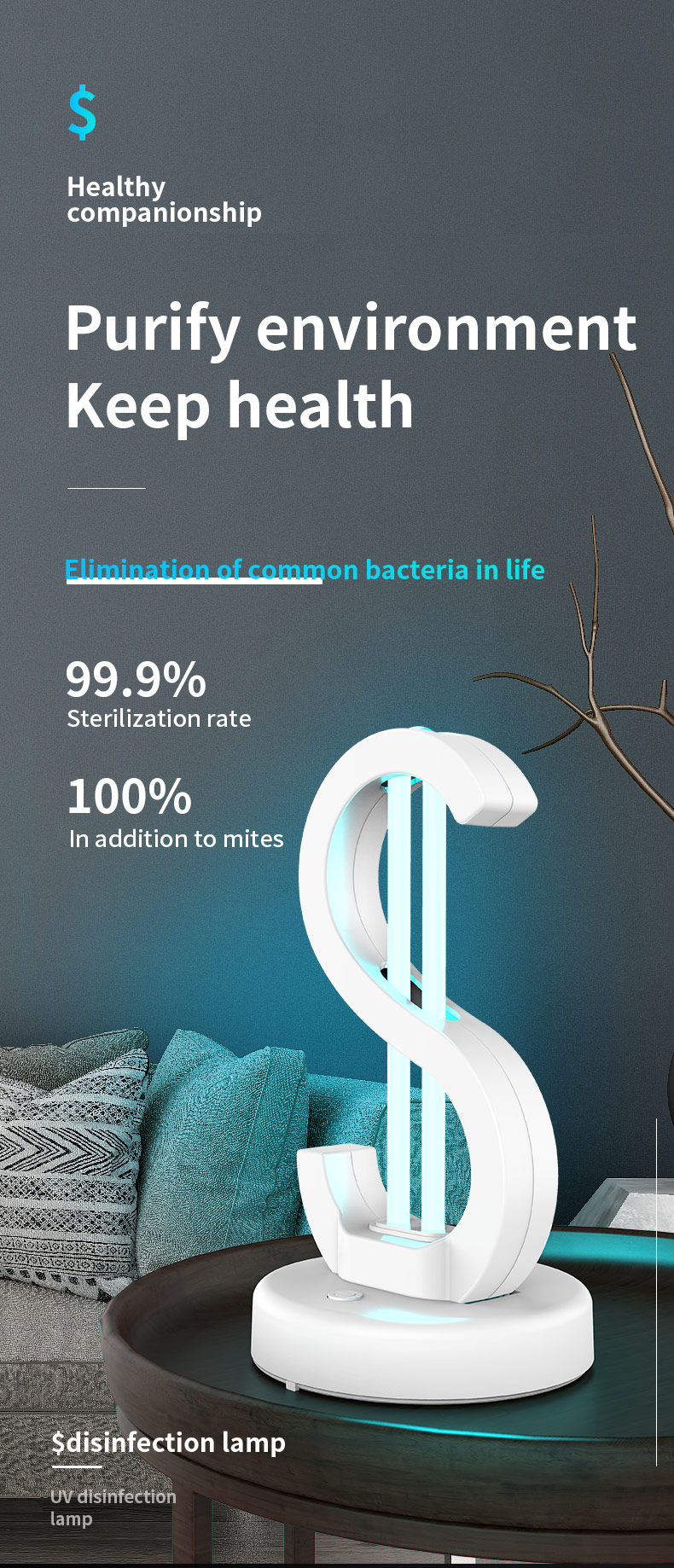 uv light for room disinfection