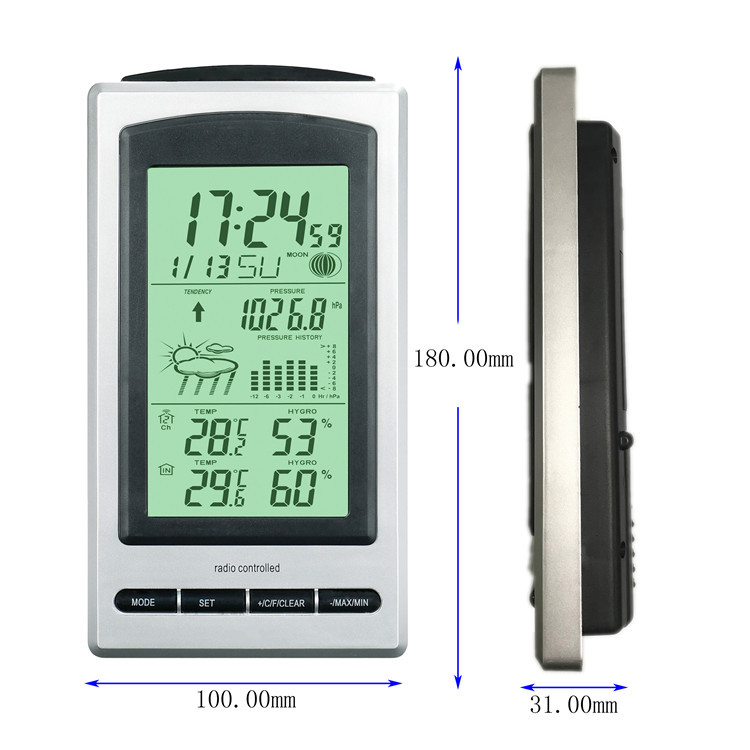 Get Accurate Temperature And Humidity Reader With Home Wireless Weather Station