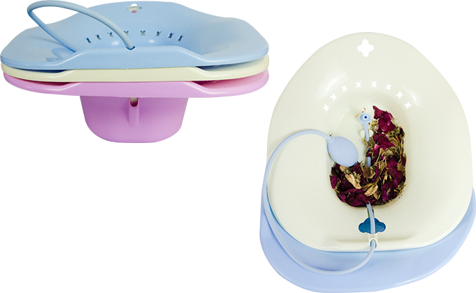Portable Bidet Fits Sit Yoni Steam Seat Care Basin Bathroom Hip Bath Sitz Bath Wash Tubs for Sale Feminine Hygiene
