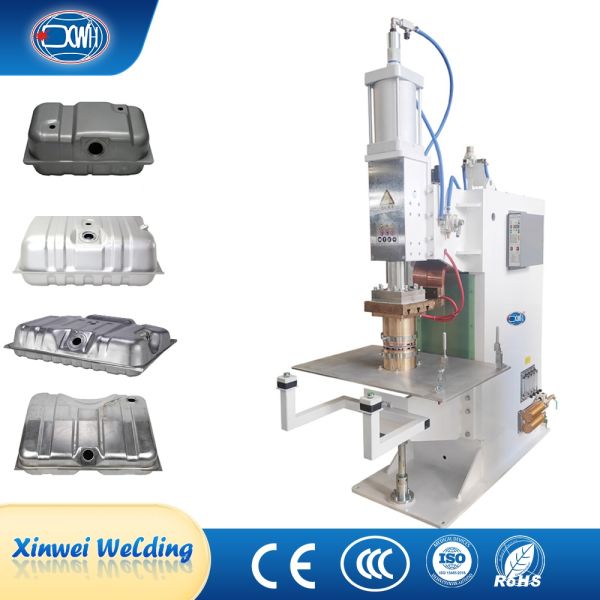 50Kv Manual Pneumatic Projection Welding Machine DN40 Steel Gas Cap Resistance Welder