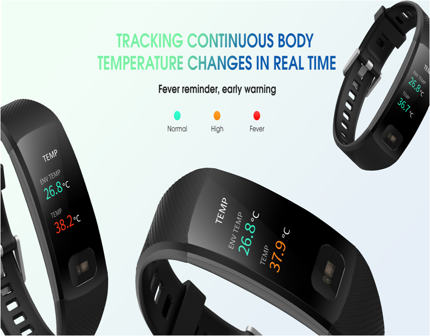 Sleep Monitoring TFT Screen Waterproof Smart Bracelet
