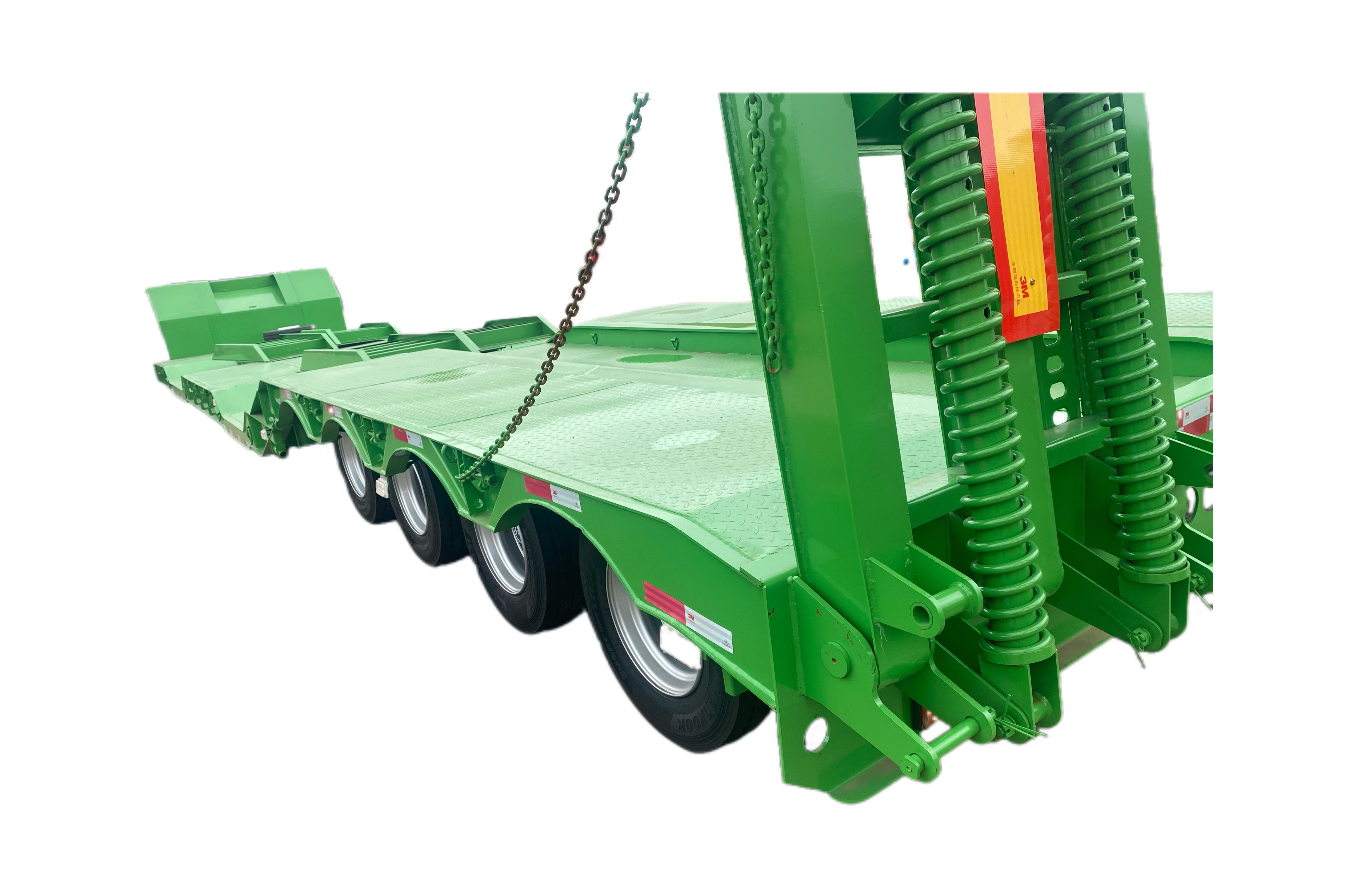 Starting from 6T Bestselling CIMC Low Bed Semi-Trailer with Max Payload 30000 kg