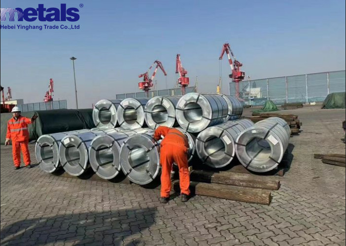 High Durability RAL 9015 25/5UM 3D Wooden PPGI Steel Coils For Construction