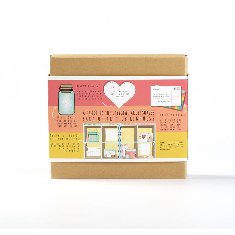 Custom Design Kraft Packaging Box Festival Gift Box Birthday Gift Storage Box