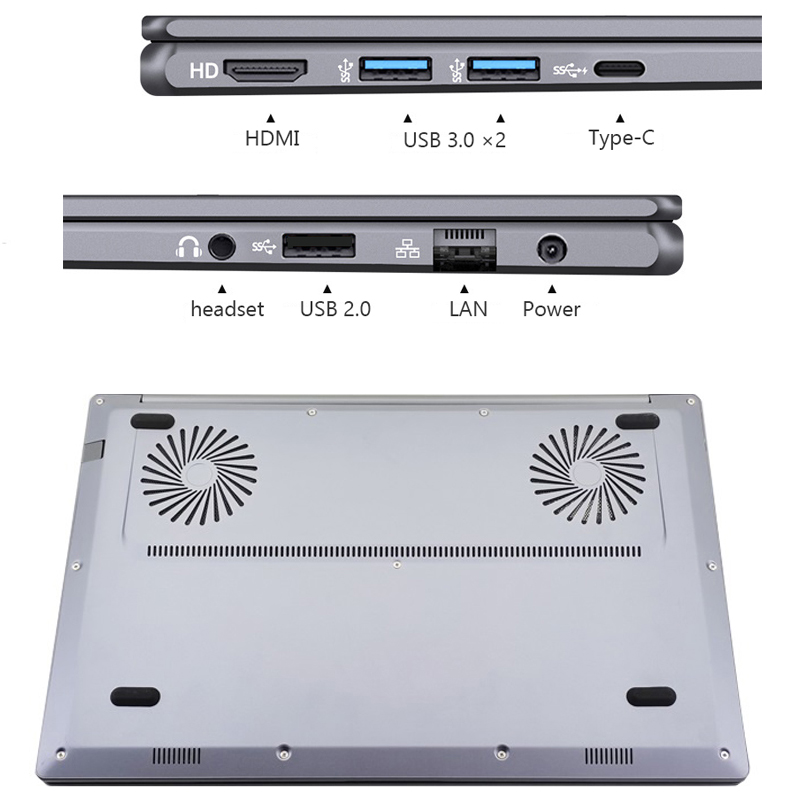 15.6 Inch Gaming SD Win 11 Notebook Computer Core I7 1065G7 Laptop