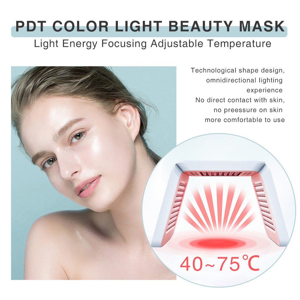 2022 Best Sellers 7 Color LED Light, LED Face Mask Skin Rejuvenation PDT Photon Facial Skin Care Mask