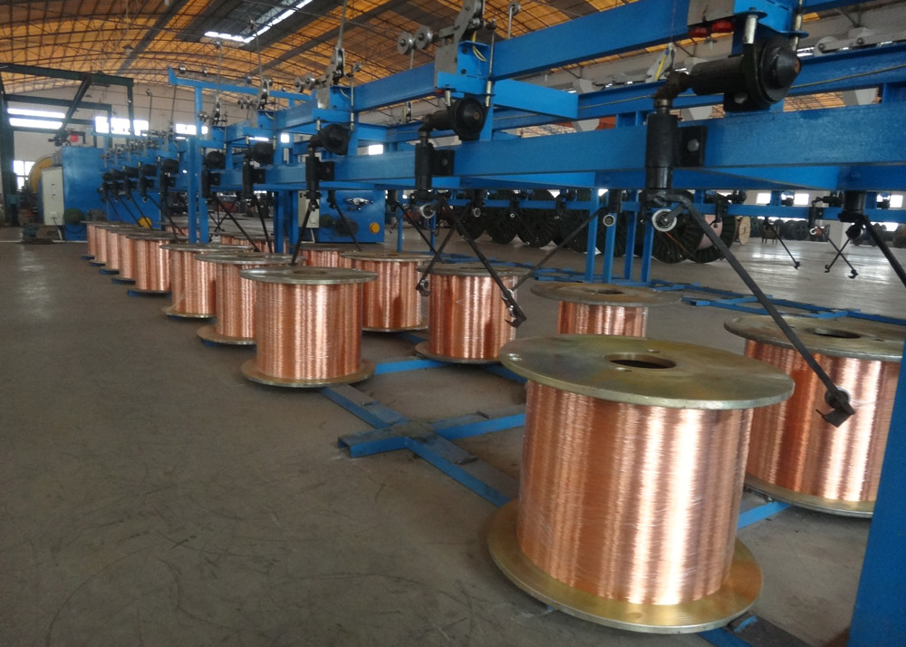 650p High Speed Double Twist Bunching Machine For Copper Wires