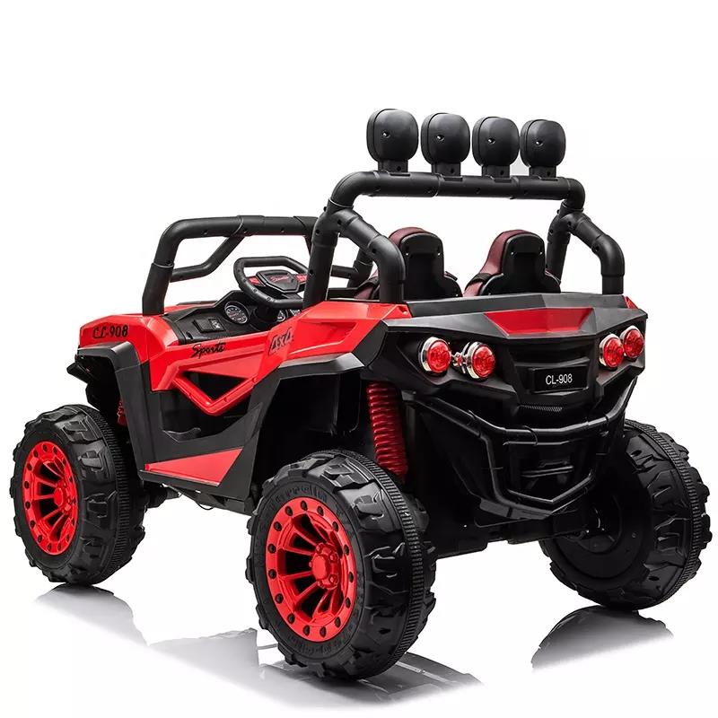 Blue 24V/12V Electric Wheel Batteries for Kids' Ride On Cars Product Size 137*90.5*95