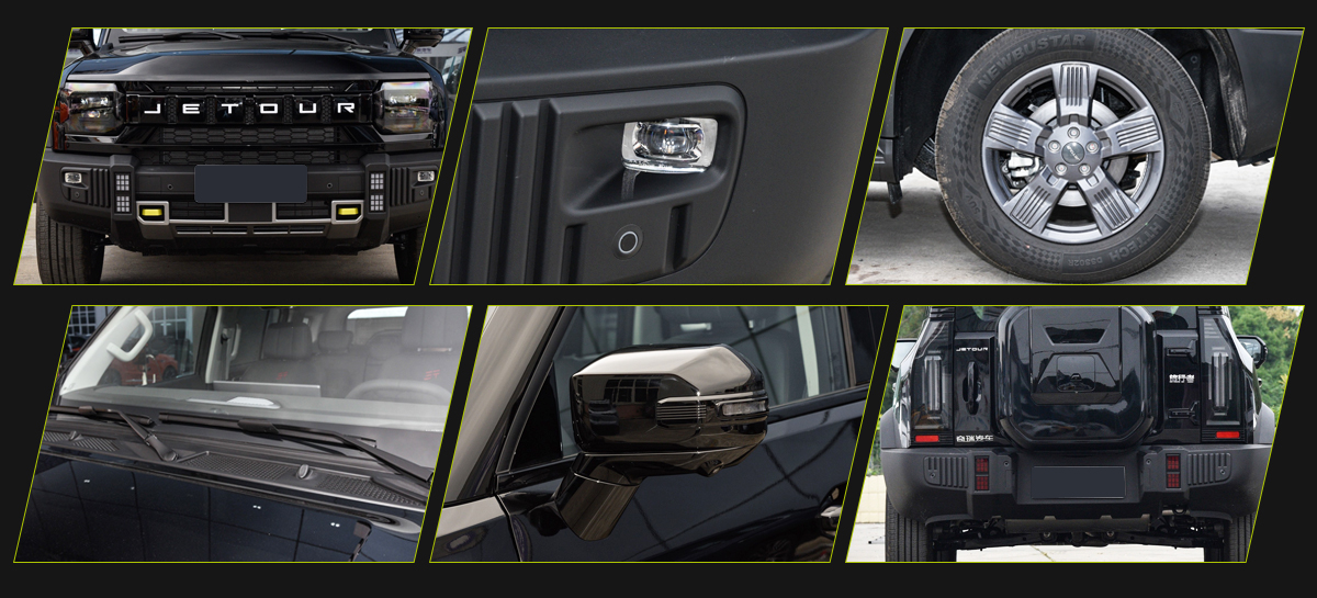 Jetour T2 Traveler Affordable Overseas Version Car with 254 PS Maximum Horsepower and Dark Interior Color