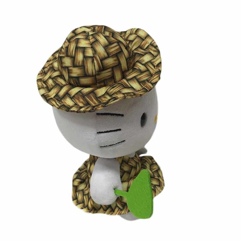 Wear Hat Hello Kitty Stuffed Animal Plush Toys Children'S Day Gift