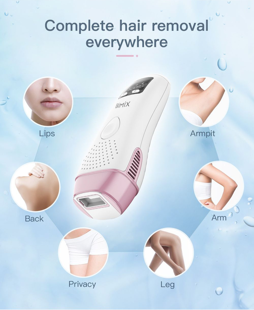 5 Levels 12V 4.0A Permanent Hair Removal Machine For Home Use