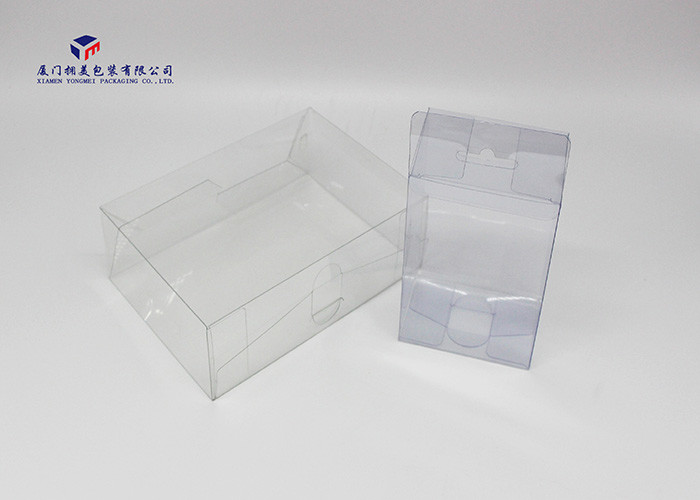 0.4mm Thickness PET Plastic Box Automatic Lock Bottom Design Fast Delivery