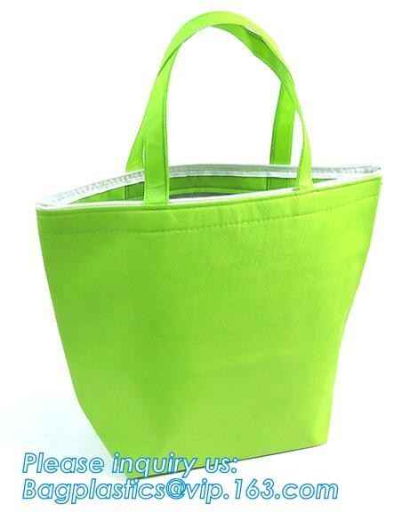 cooler bag waterproof oxford shoulder bag ice pack thermal picnic lunch box vehicle insulation bag for meal drinks pack