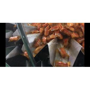 Dimple Plate Hopper Vertical Multihead Weigher Bagged Bread Secondary Packaging