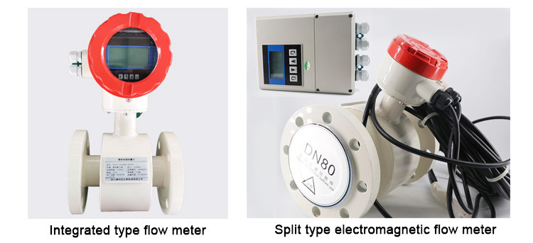 316SS Stainless Electromagnetic Flow Meter Sensor Magnetic Flowmeter