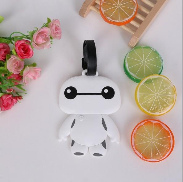 2018 Durable prevent luggage missing pvc luggage hang tag/travel 3D silicone