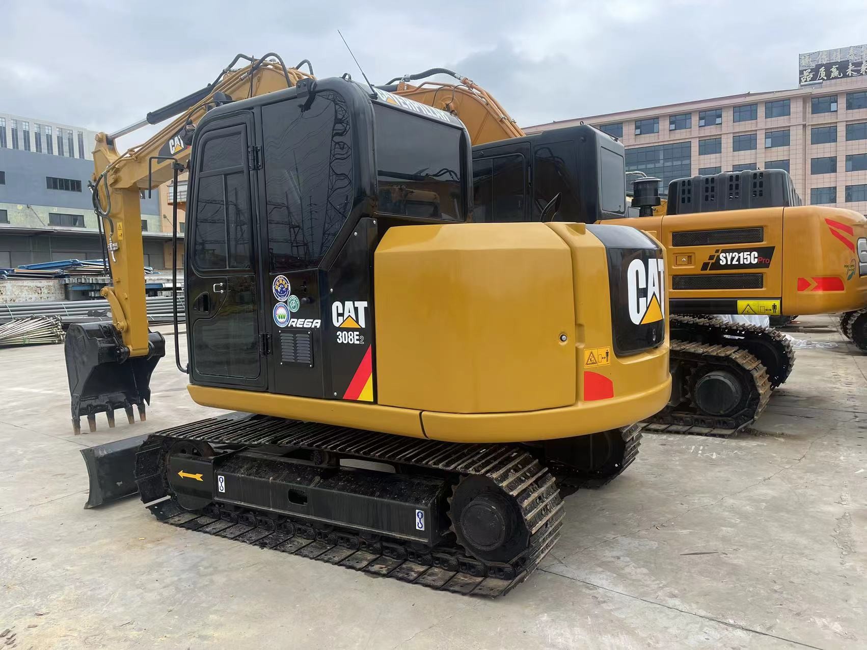 8Ton Used Cat 308E Industry Excavators Backhoe Tracked Machinery