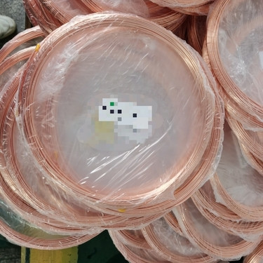 NXF Air Conditioner Fittings GB/T 1531-2009,ASTM B360 Coil Weight 5-30KG OD 1.6mm-6.1mm Copper Capillary Tube