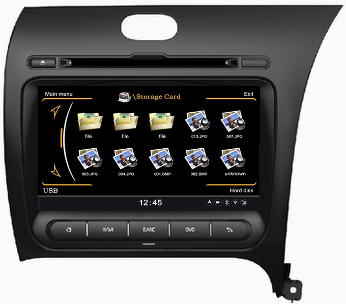 Ouchuangbo Car Radio GPS Navigation Kia K3 right drive 2013 A8 Chipset 3G/wifi BT S100 Multimedia System OCB-385