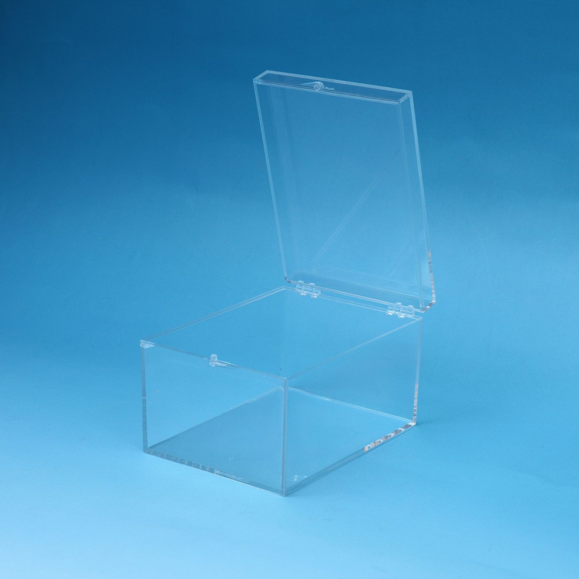 Acrylic Box Custom Clear Plexiglass Acrylic Display 5side Box Sliding Lid Poke Poking Mon Card Booster Display