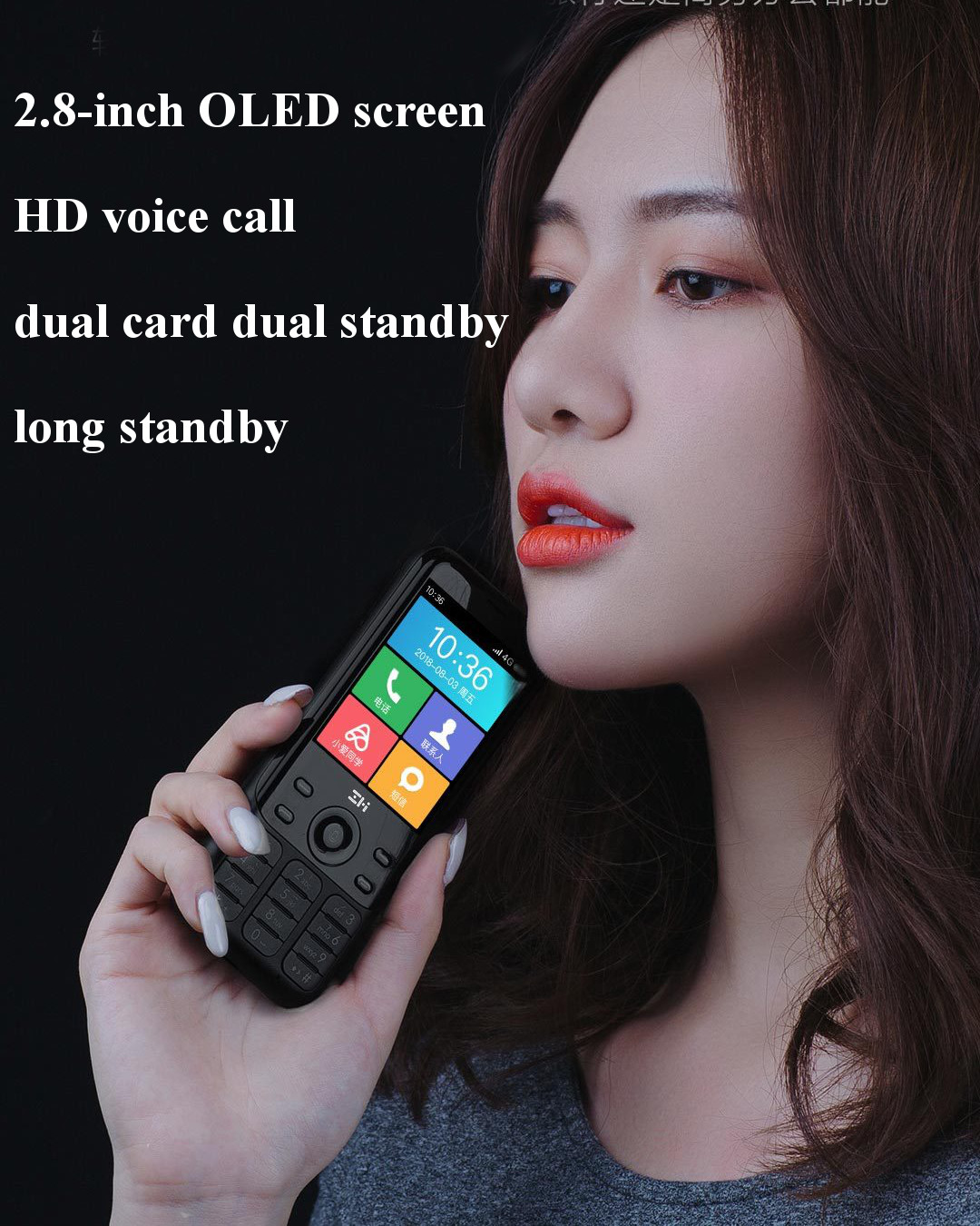 Xiao Mi Mobile Phone ZMI Z1 4G Network Wifi Multi-user Hotspot Sharing 5000mAh Power Bank Feature Phone Router