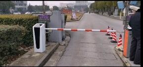 LCD Display Stainless Steel Parking Barrier Gate High Volume IP54