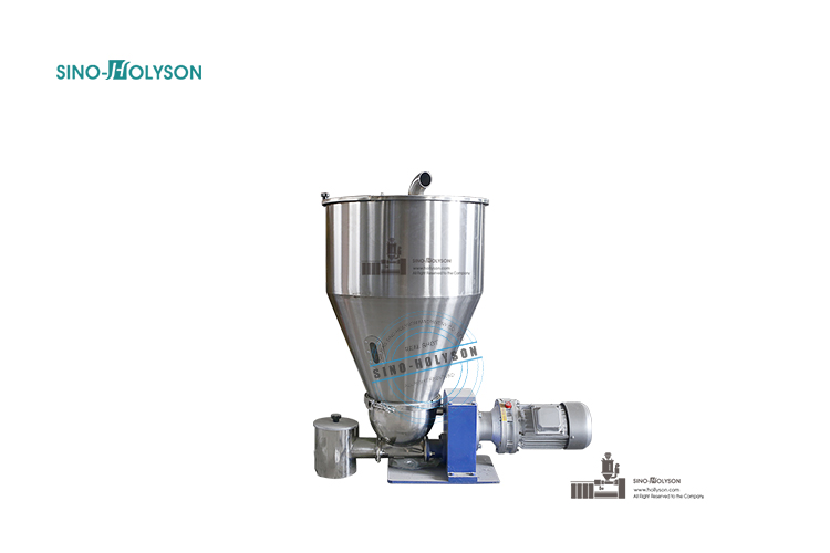 CE ISO 30kw PVC Stainless Steel Feed Hopper For Twin Extruder 200kg/H