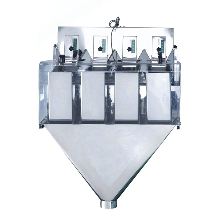 ZH-A4 2000g Rice Granule Peanut 4 Head Packing Machine