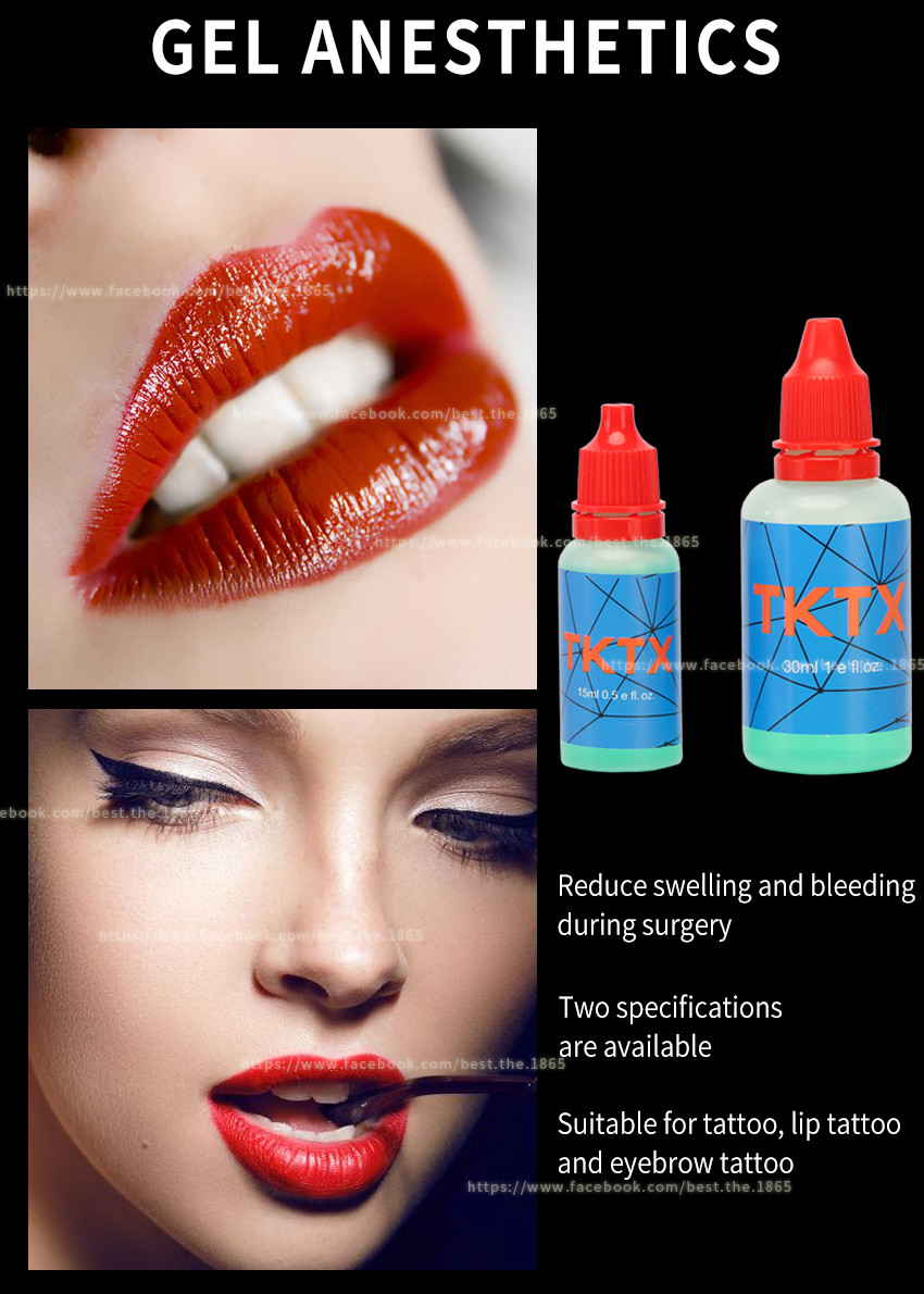 Deep TKTX Numbing Cream Green 40% Original Highly Effective 15ml 30ml