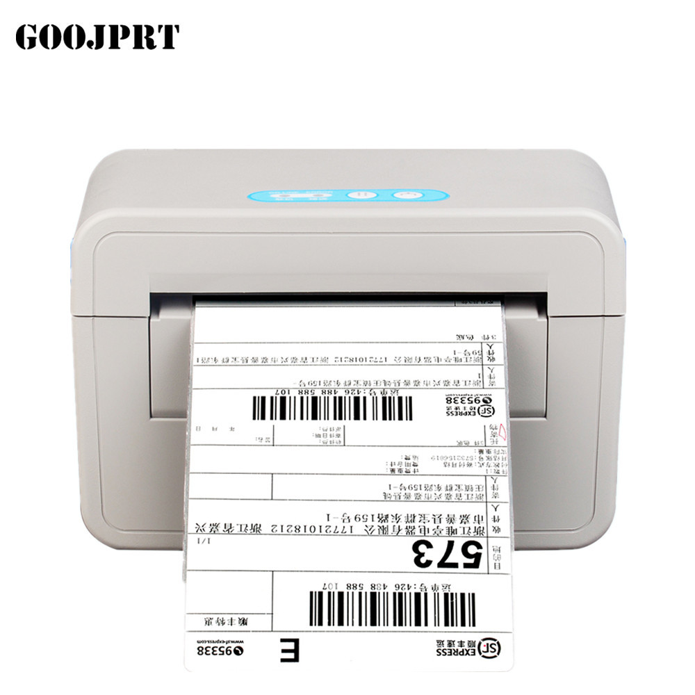 wholesale brand new thermal bar code QR code label printer high quality clothing tags supermarket price sticker printer