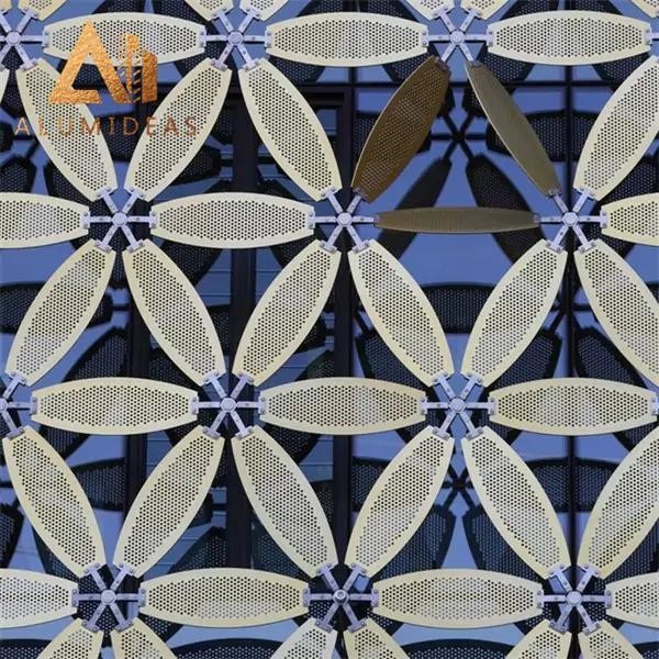 Architectural perforated panels