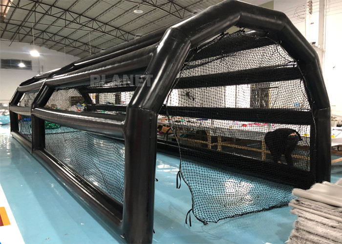 PVC Baseball Batting Cage Inflatable Sports Games For Kids Adults