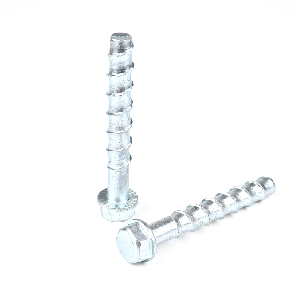 Customizable Hex Head Self Drilling Concrete Screws for Heavy Duty Concrete Fixing
