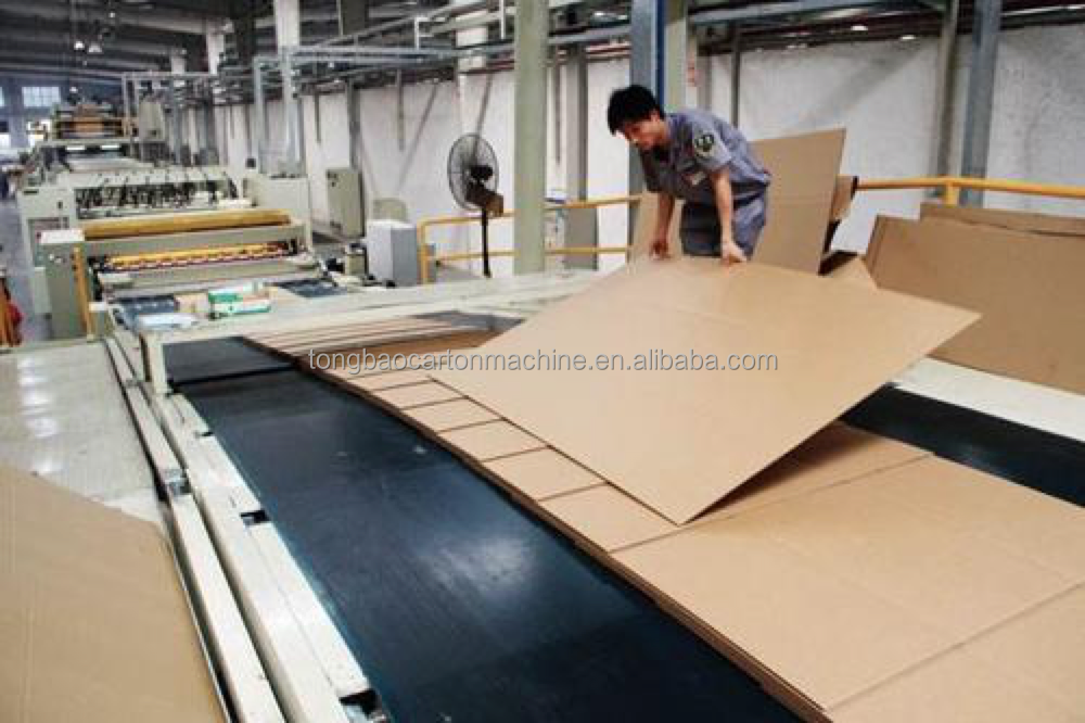 Production Line With Our Top-Rated Corrugated Carton Manufacturing Machine