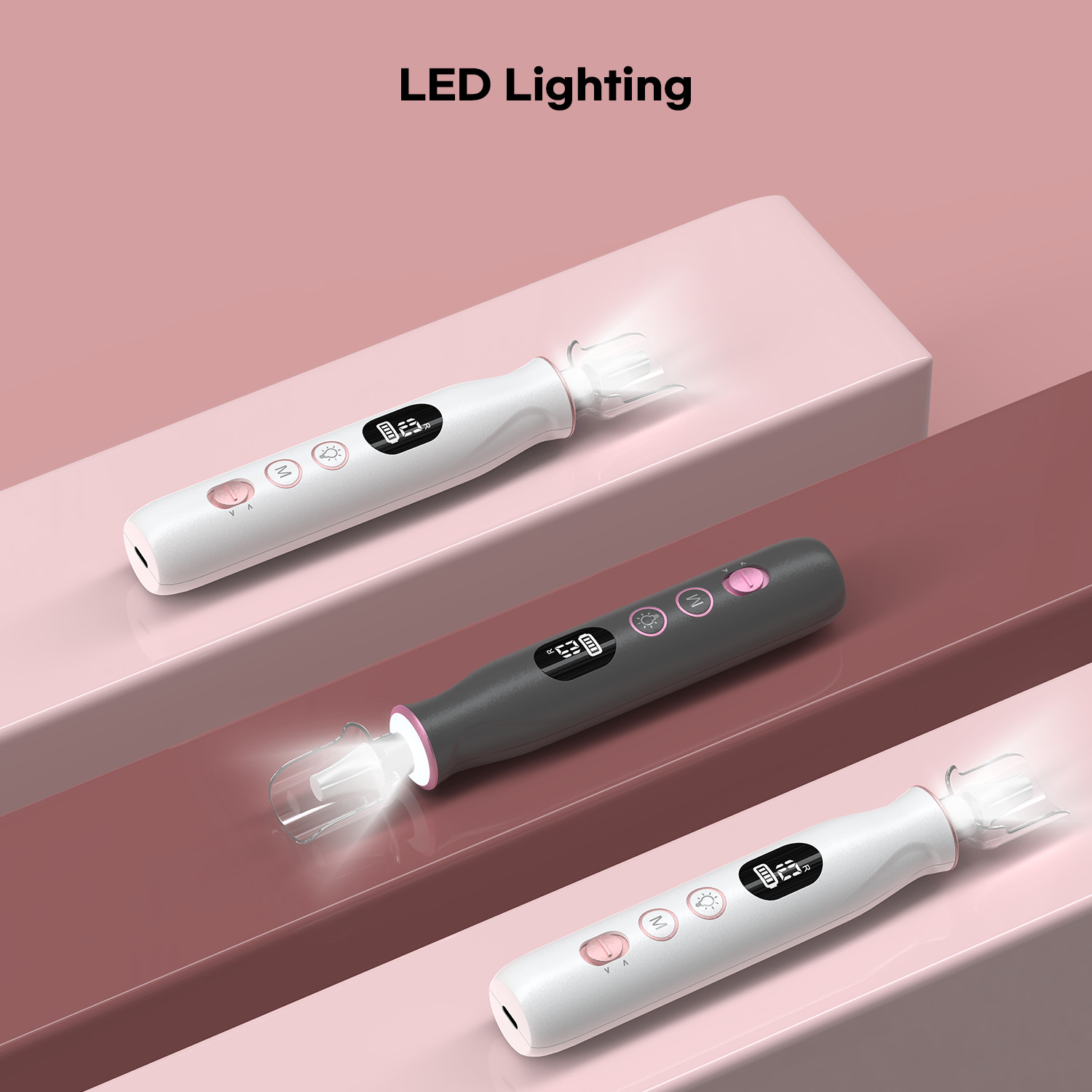 Electric Nail Machine Grinder Mini Portable Polisher Set For Manicure Pedicure