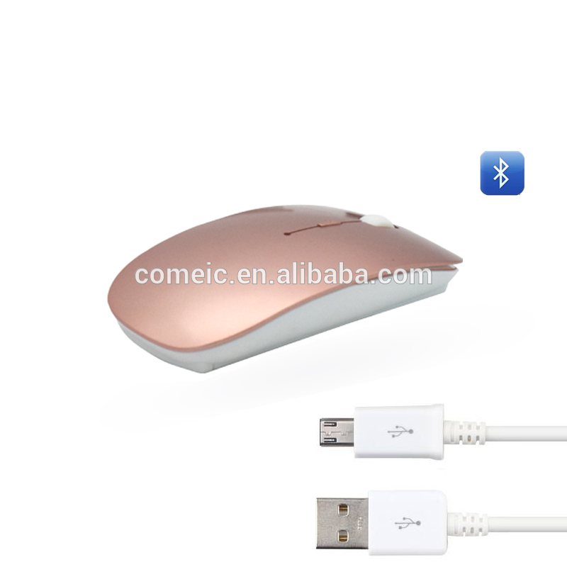 Factory sell wireless bluetooth mouse rechargeable mini usb 3d optical computer wireless mouse withbroardcom chipset