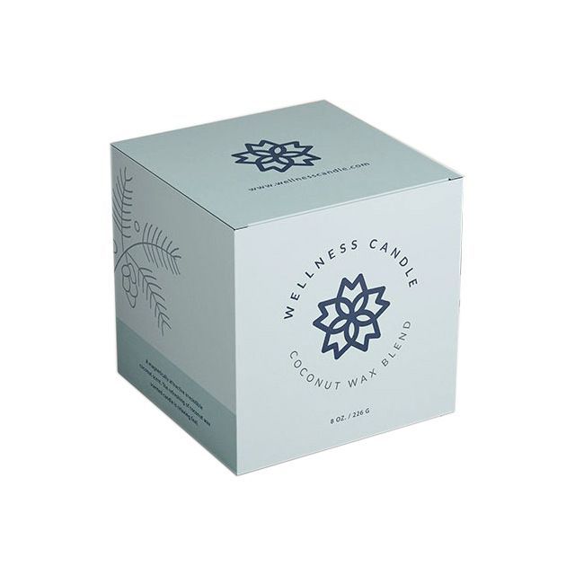 Customized Shaped White Cardboard Paper Packaging Cosmetic Gift Box