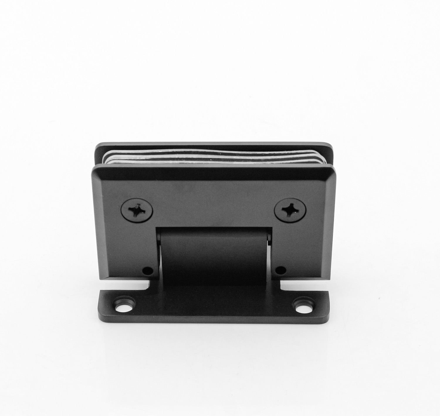 180 Degree Glass Hinge Durable Stainless Steel and Zinc Alloy for Bathroom Accessories