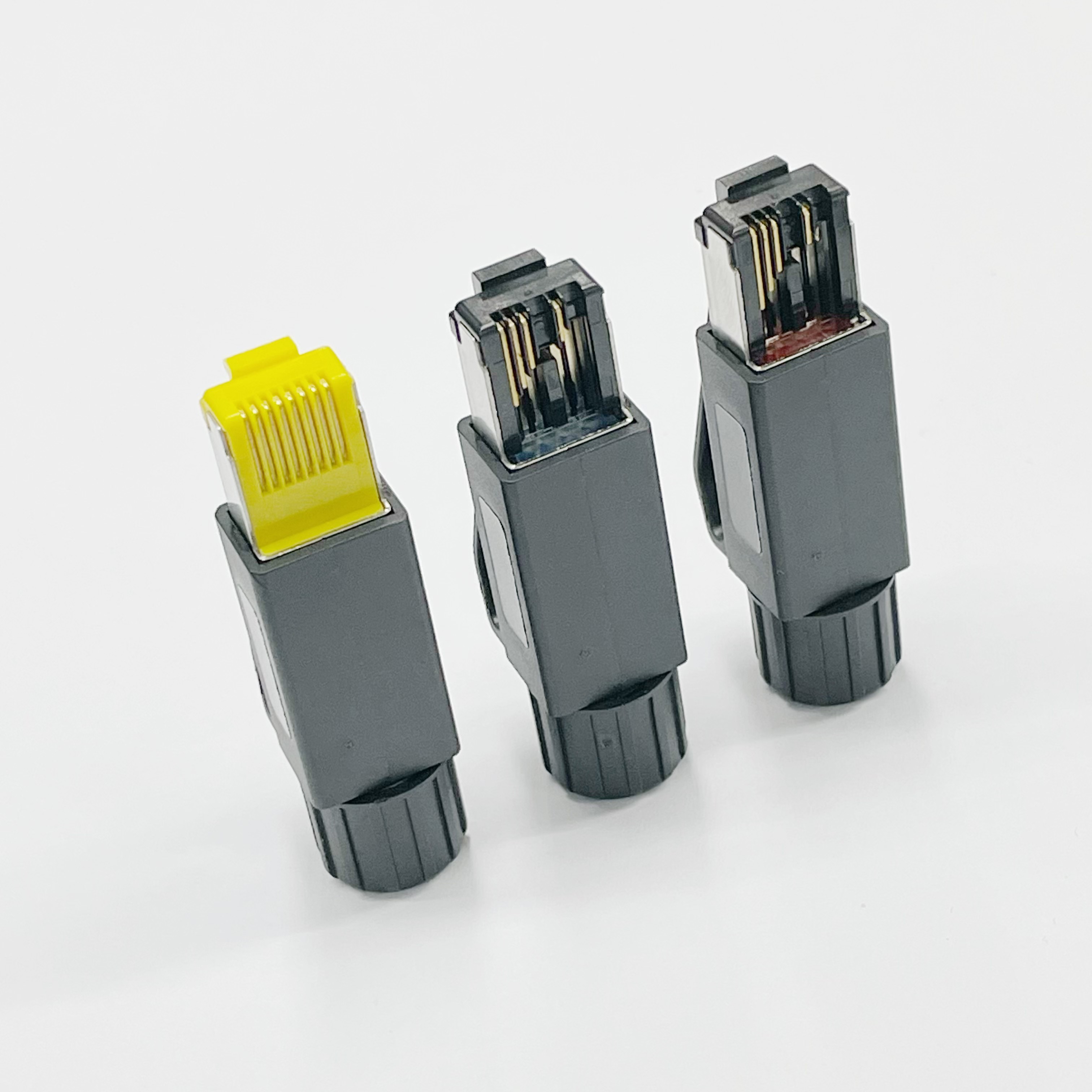 profinet RJ45 fast connectors 4pin or 8pin