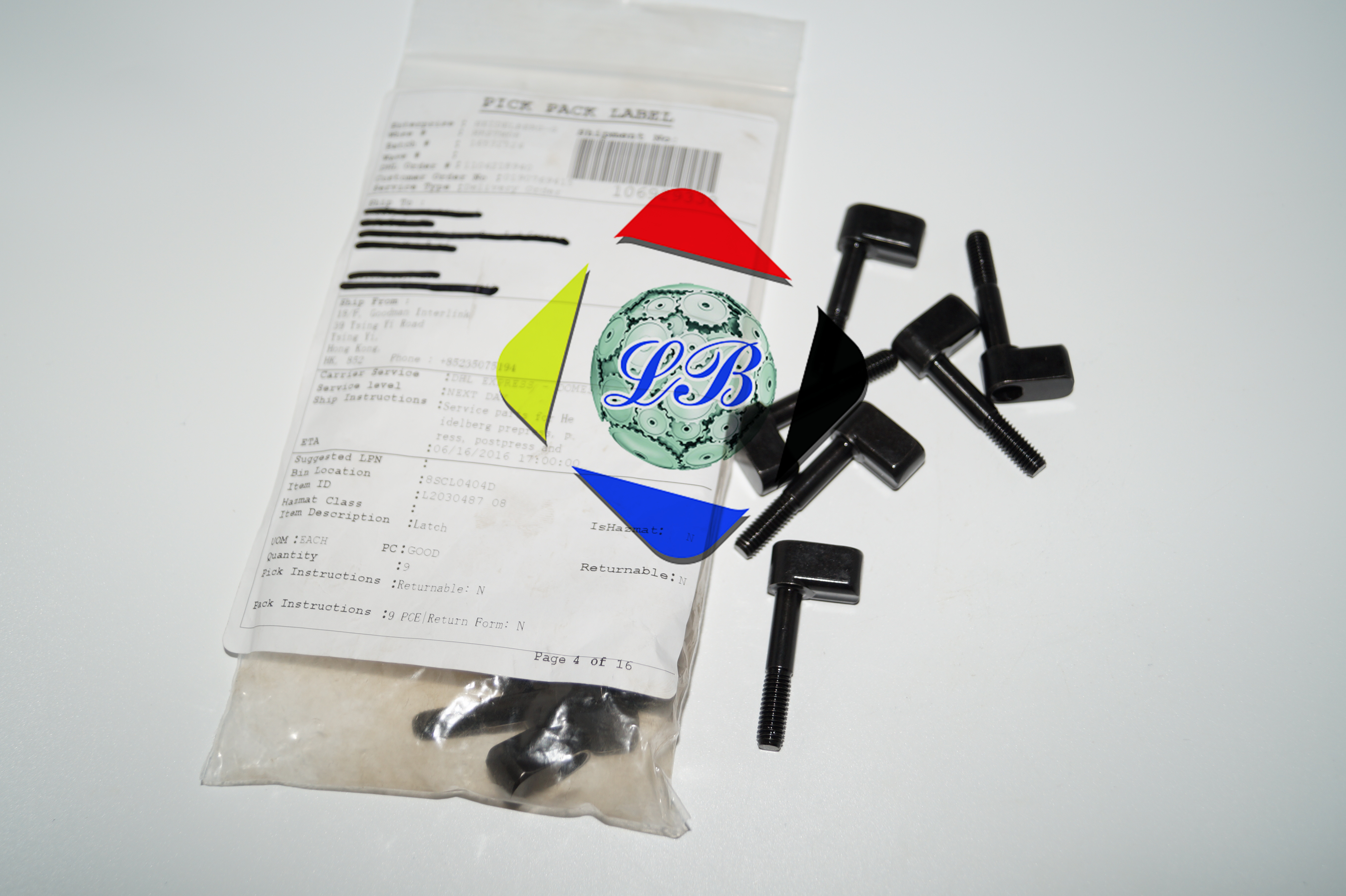 L2.030.487 / 08 Latch PM74 CD74 Machine Latch