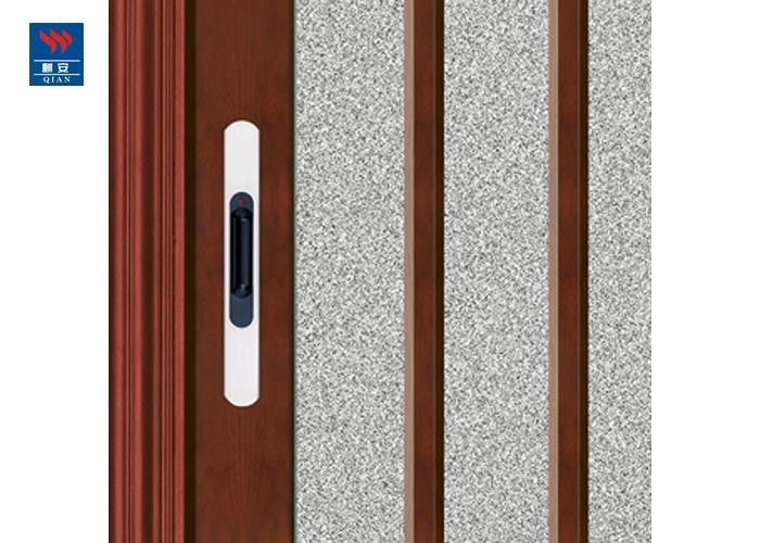 Commercial Building Fireproof Kitchen 60min Sliding Wooden Glass Doors