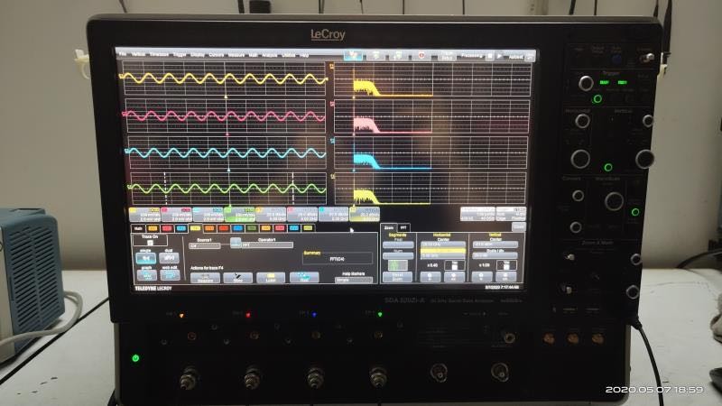 LeCroy 20GHz Digital Oscilloscope Practical WaveMaster SDA820Zi-A
