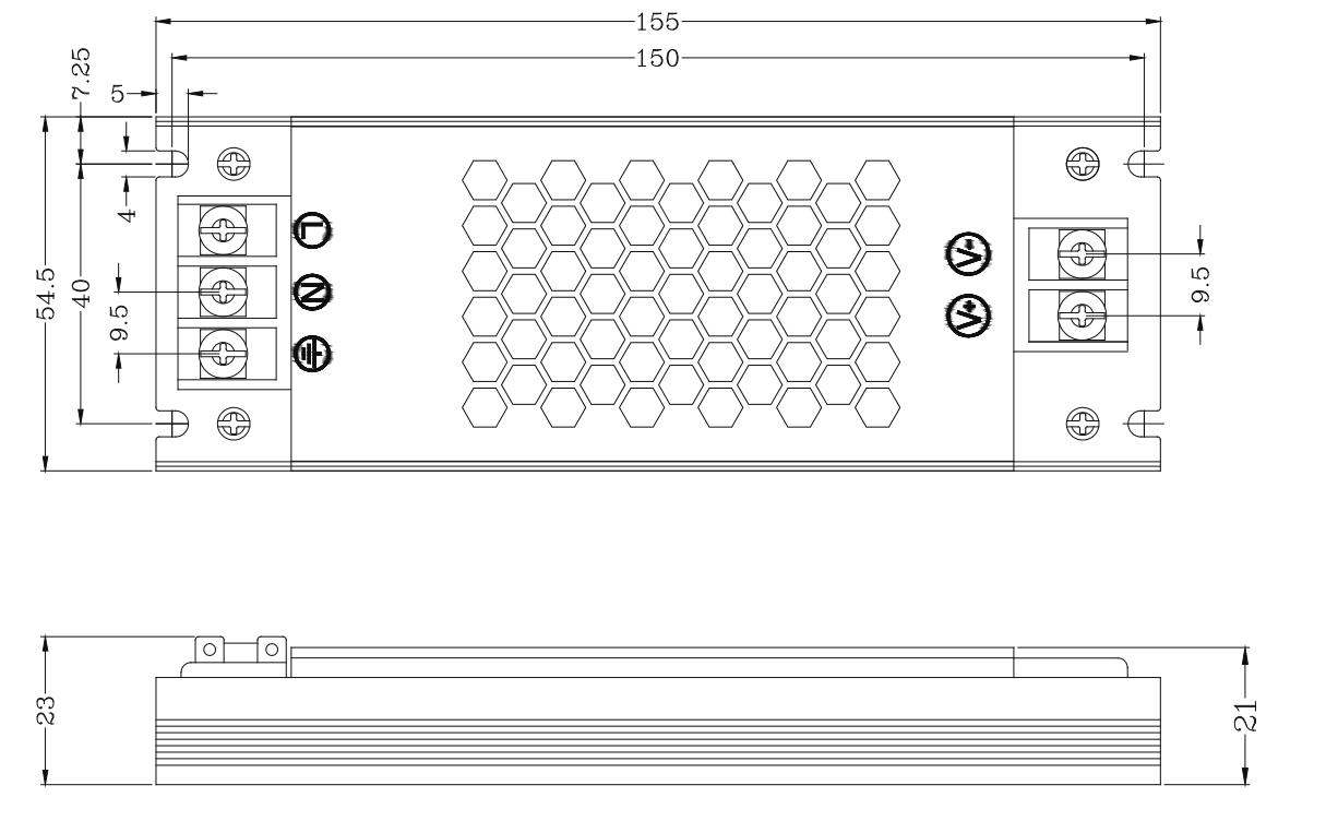 led power supply 60W