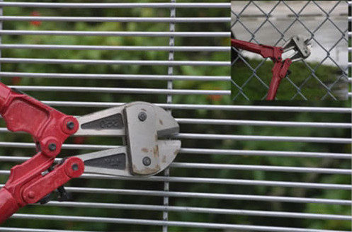 High Security Welded Mesh Fence Galvanized Wire Fence Panels Easily Assembled