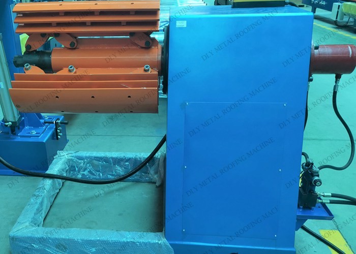 Hydraulic Cutting 480V Metal Roofing Machine 1250mm Pbr Roof Panel Machine