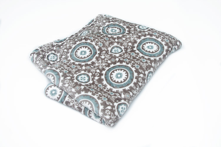 Healthy Warm Flannel Print Blanket / Super Soft Plush Blanket 100% Polyester