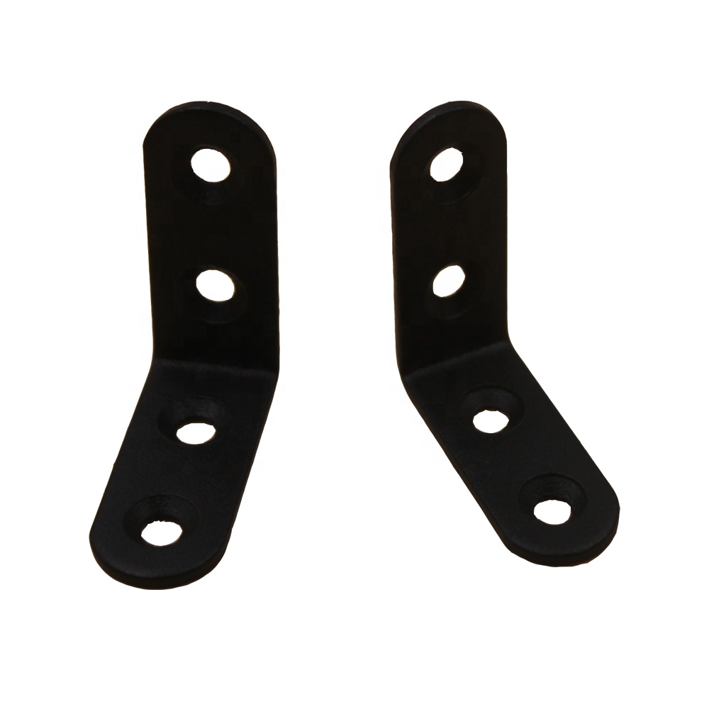 Hardware Timber Connectors Galvanized Steel Corner Brackets Weighing 36.4g