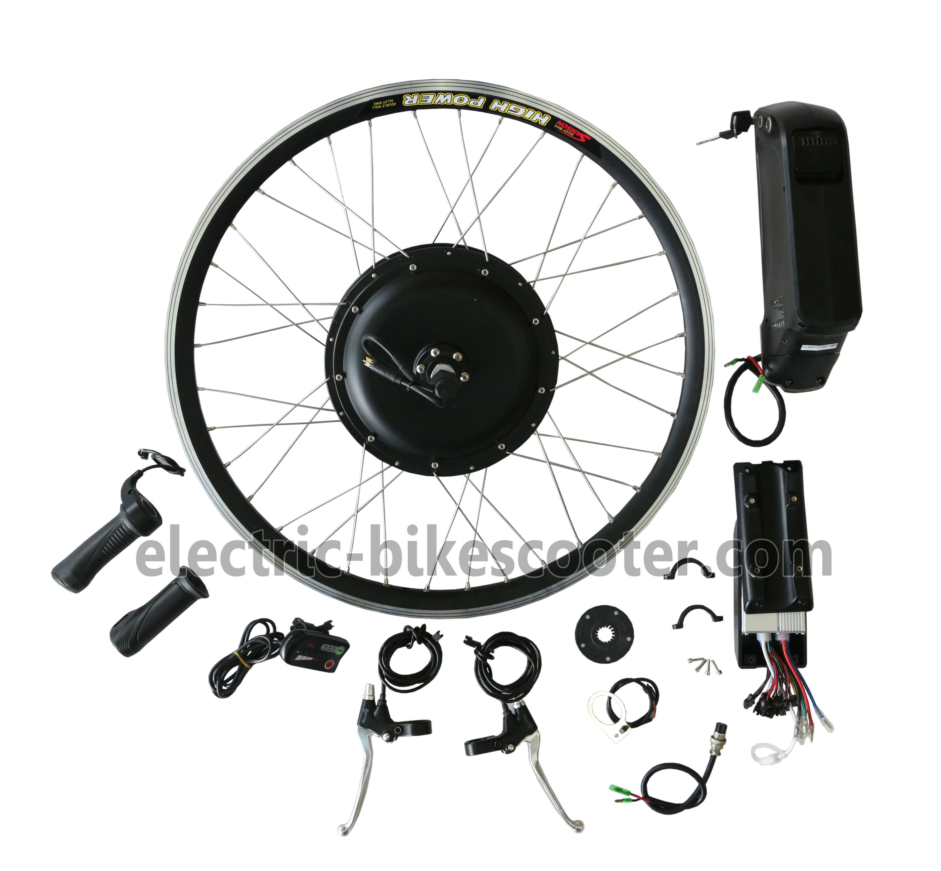 32km/H 48V Electric Bike Conversion Kit 350W Rear Hub Motor